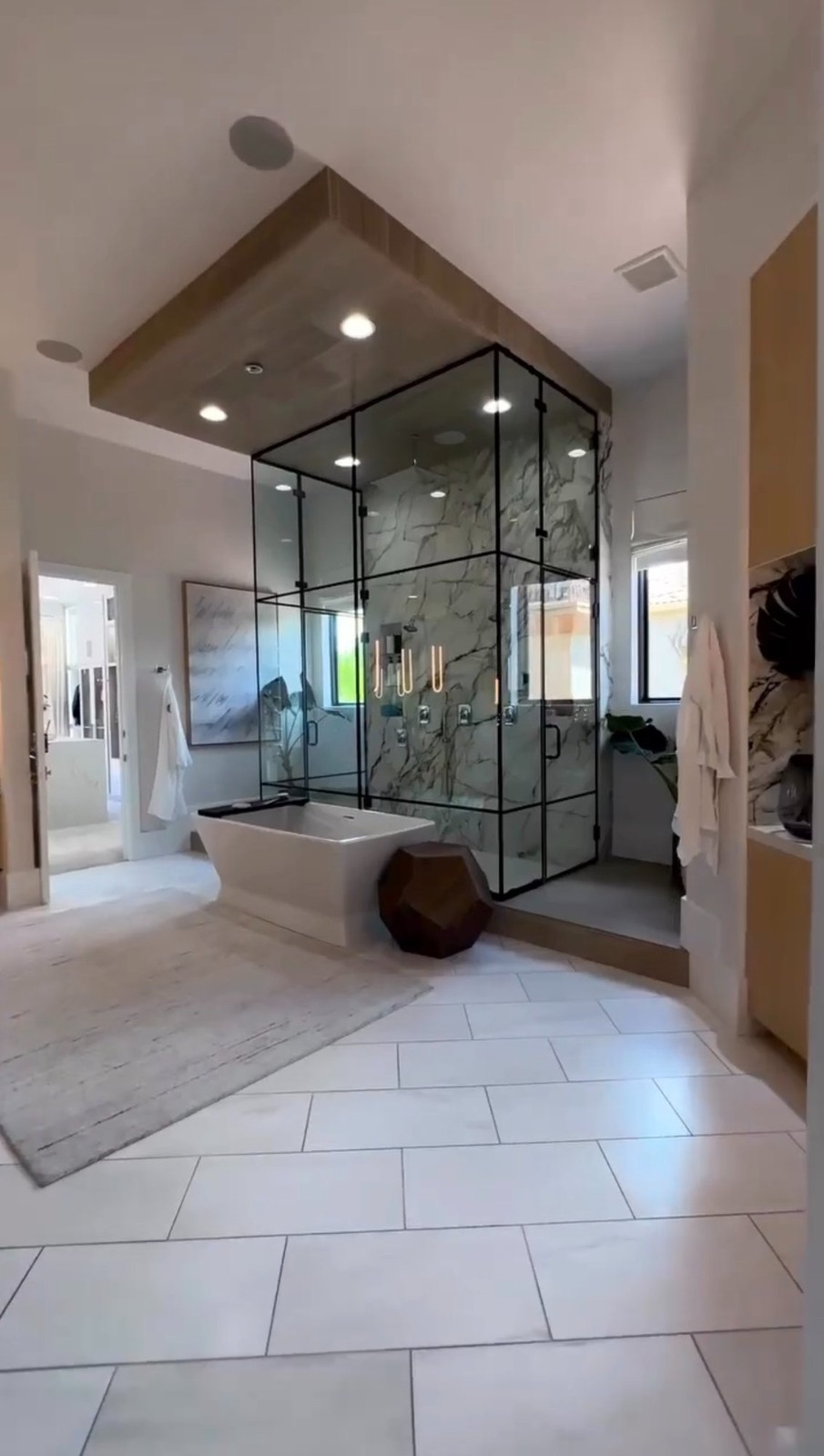 Glass shower